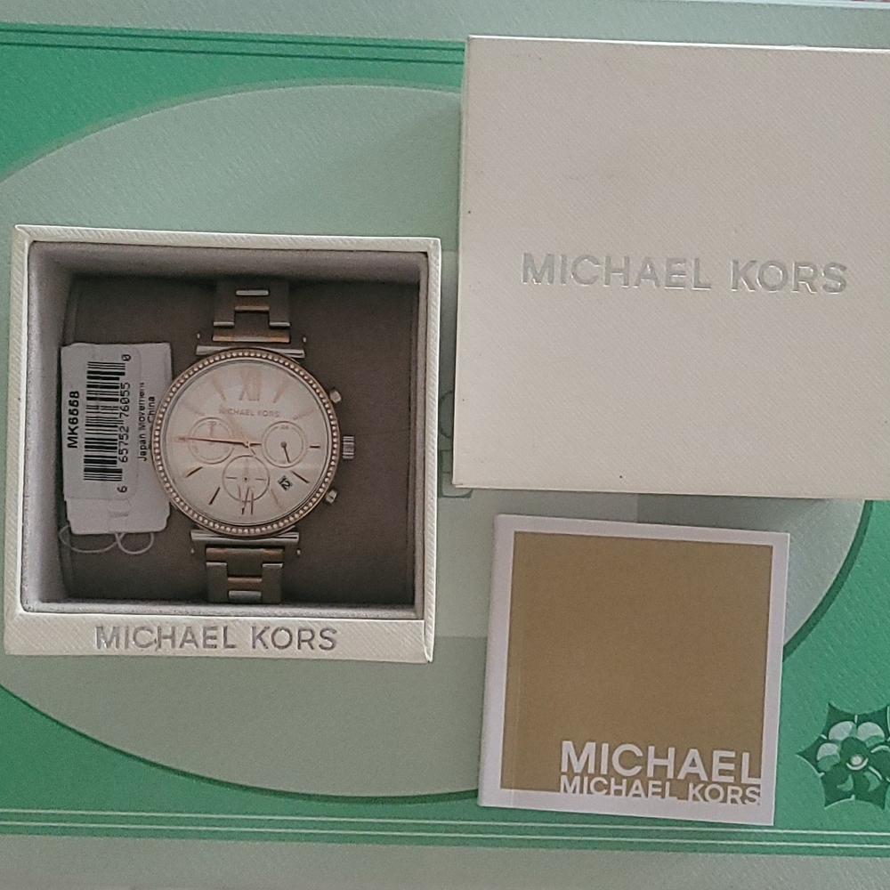 Michael Kors Two-Tone Women's Watch - Picture 2 of 16